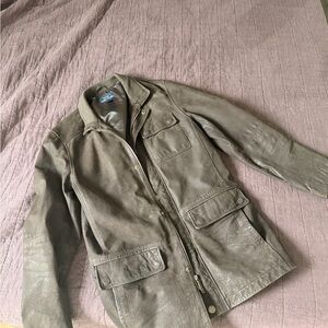Brooks Brothers Brown Leather Jacket